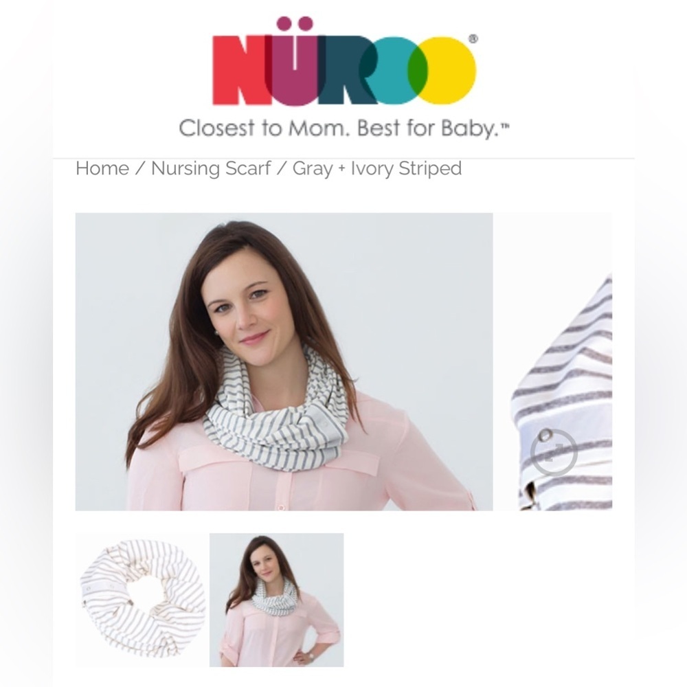Nuroo - nursing scarf, modesty cover up‎